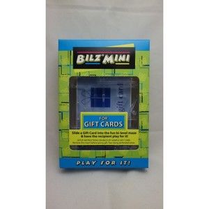 Bilz Mini Gift Card Bi-Level Maze Gift Card Holder Game Puzzle - Clear